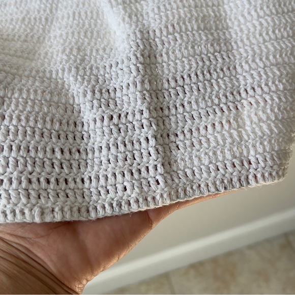 EILEEN FISHER White Open Front Cardigan - Picture 4 of 9